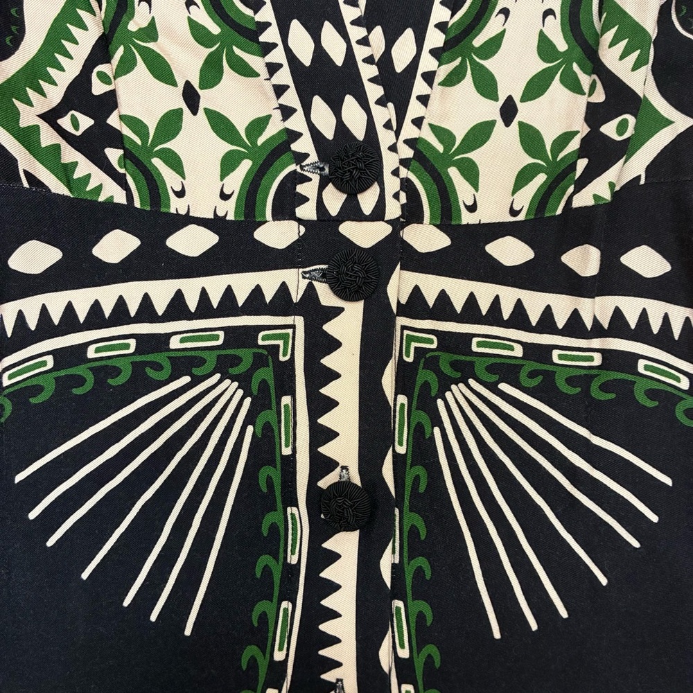 SOLD!!! FarmRio Mystic scarf maxi dress M - Picture 3 of 6